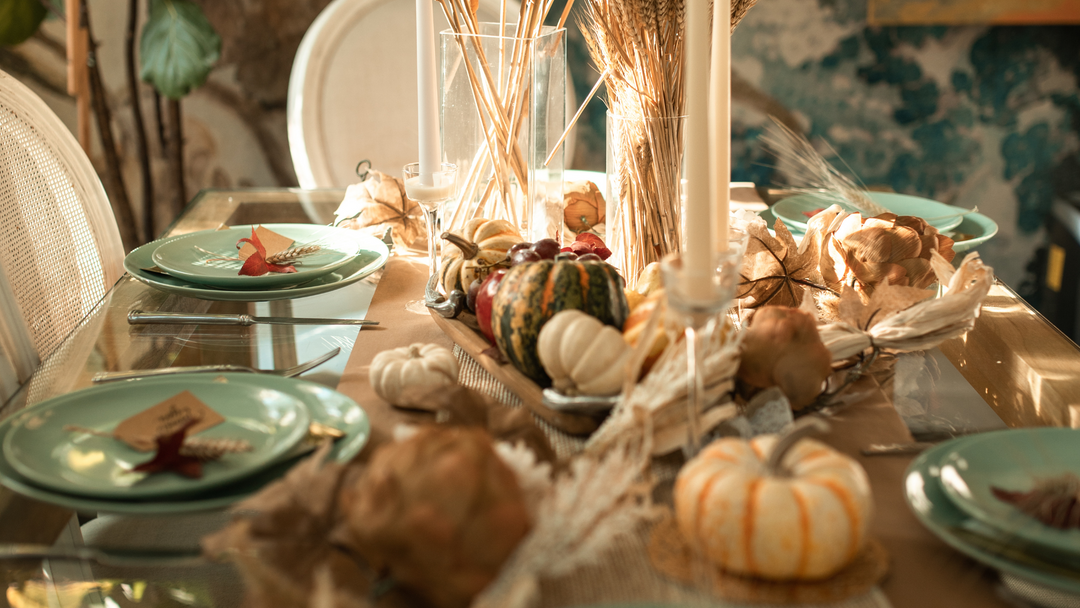 Floral Thanksgiving Décor