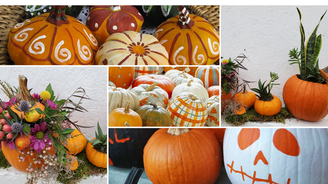 Unexpected Ways to Decorate with Pumpkins and Flowers