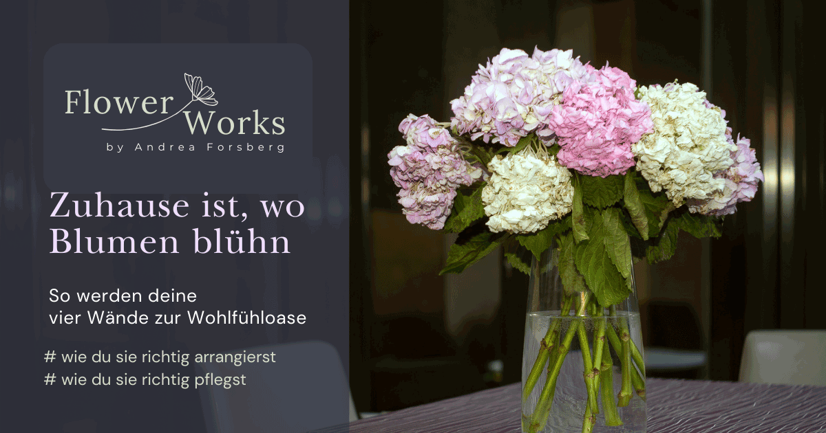 Zuhause ist, wo Blumen blühen