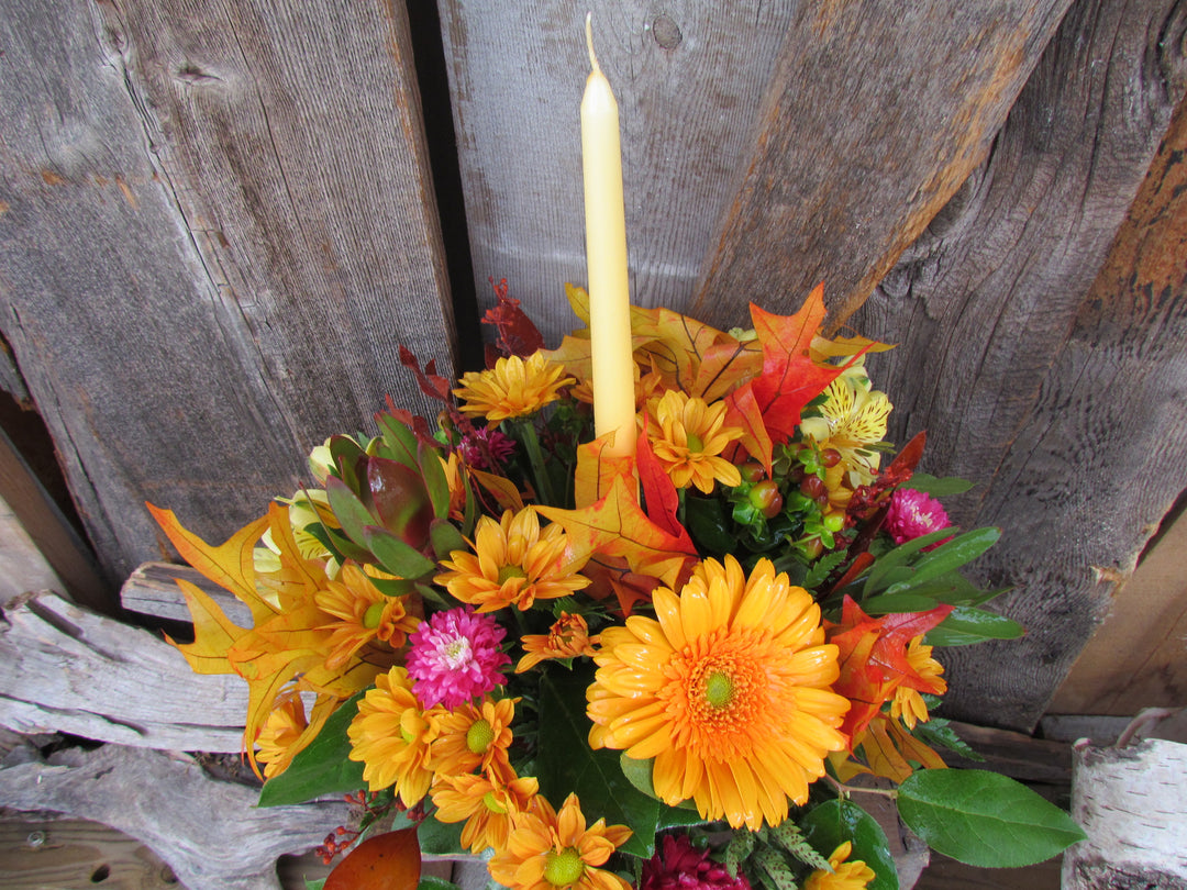 Herbstliches Tischgesteck
