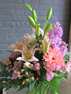 Fresh bouquet with flowers of designer's choice